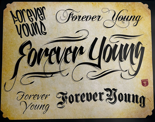 Tattoo Font Lettering Styles 