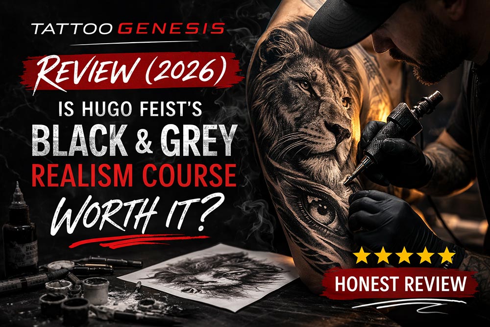 Tattoo Genesis Review (2026): Is Hugo Feist’s Black & Grey Realism Course Worth It?