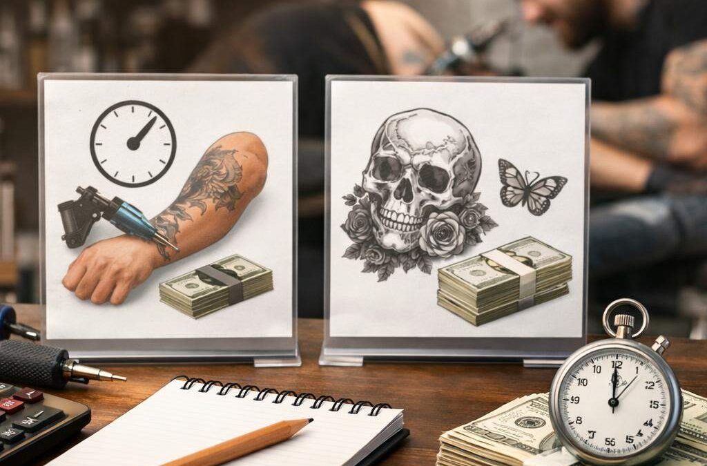 Tattoo Pricing Models: Calculate Hourly vs Per-Piece Rates Easily